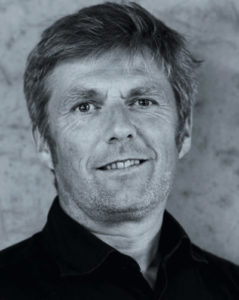 Profilbild Bruno Moser, schwarz/weiß